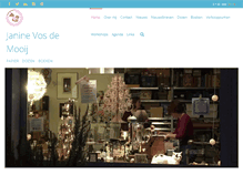 Tablet Screenshot of janinevosdemooij.nl